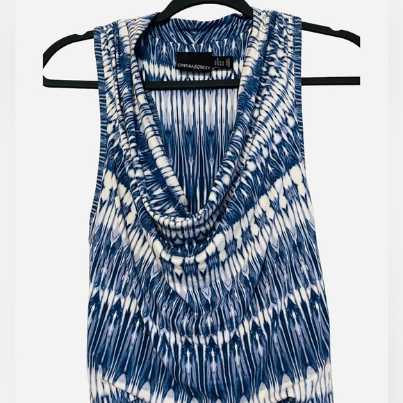 Cynthia Rowley Cowl Neck Midi Dress Size XS - Picture 3 of 6